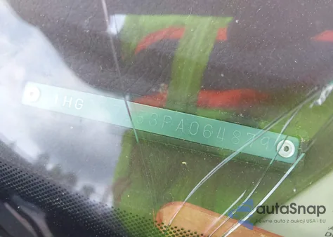 1993 Honda Accord Lx z USA, uszkodzony, nr VIN 1HGCB7653PA064879